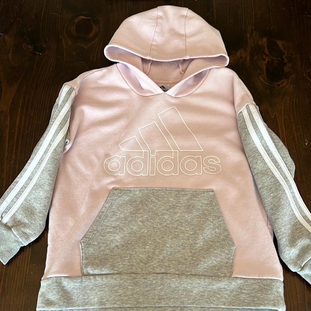 Adidas hoodie. Girls 7/8